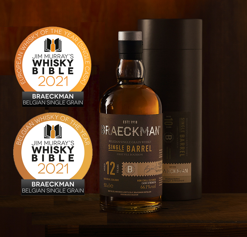 European and Belgian whisky of the year with a score of 96,5